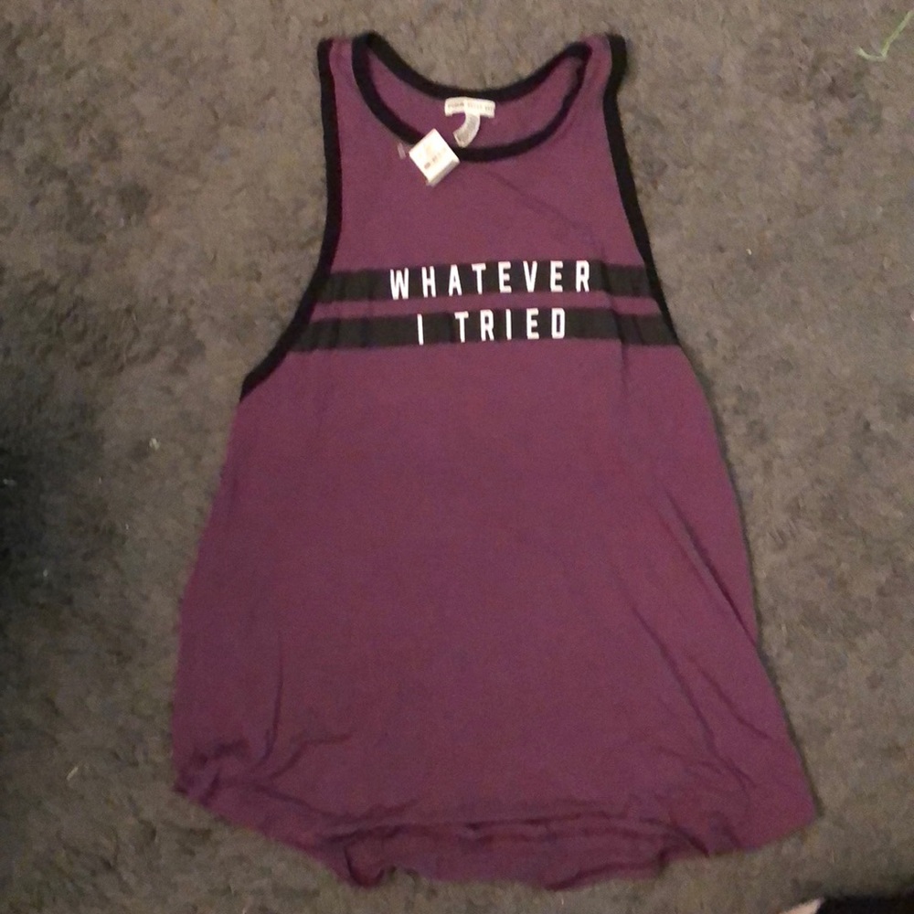 NWT Pink VS Tank. Size medium